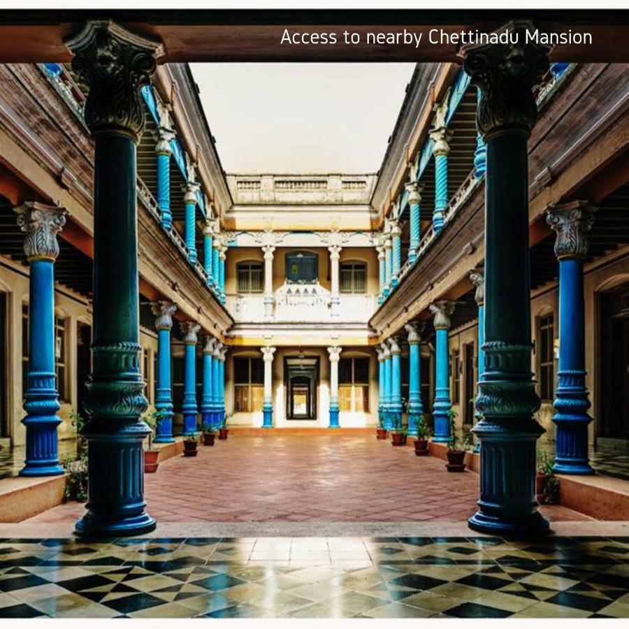Chettinadu Court- Heritage View Kānādukāttān Exterior foto